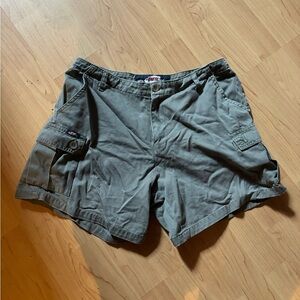 Vintage Genetic Jeans Green Cargo Shorts 100% cotton